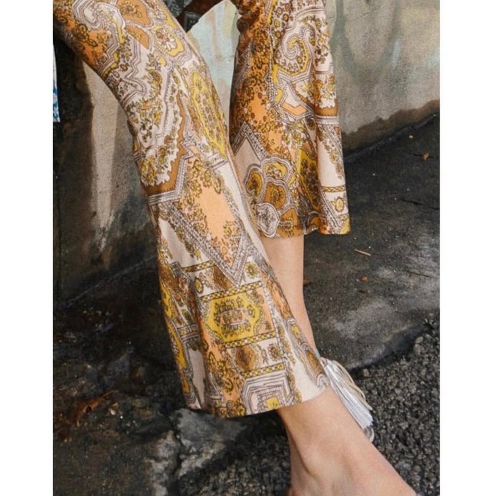 Novella Royale Patterned Bell Bottom